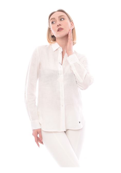 camicia in tela di puro lino Weekend MAXMARA | WERNER001